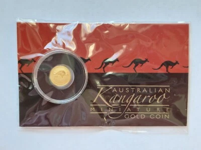 2017 Australian Mini Roo 1/2 Gram .9999 Gold Bullion Kangaroo $2 Coin Sealed OGP - Image 1 of 4