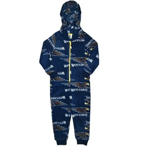 NEW AFL SOFT PJ SOFT FLEECE PJ PYJAMAS - AFL WEST COAST EAGLES SIZE 4 - Picture 1 of 1