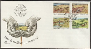 (CWF89)MALAYSIA TRANSKEI 1985 SAVE THE SOIL FDC - Picture 1 of 1
