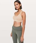 Lululemon Speed Up Bra - High Support for C/D Cup  Crepe Nude Size 4