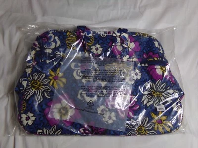 NWT-Vera Bradley Iconic Grand Traveler Bag-Weekender-African Violet-21" x 14.5" - Image 1 of 4