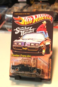 Luvrij DESIGNS SMOKEY AND THE BANDIT Trans Am HOT WHEELS HOT BIRD Real Riders - Picture 1 of 4