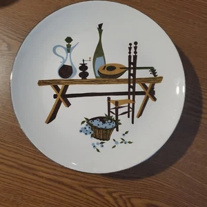 Homer Laughlin Rhythm Blueberry 10" Essteller 6er Set - Bild 1 von 11