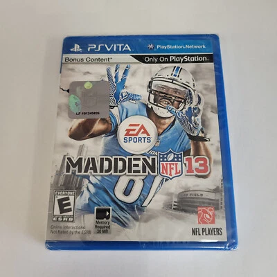 Madden NFL 13 for Sony Playstation Vita Brand New Factory Sealed - Image 1 of 4