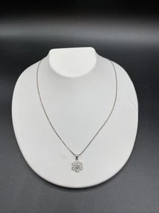 Stunning Sterling Silver 925 Necklace With Pendant Beautiful Necklace #B994 - Picture 1 of 11