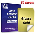 Autocollant d'étiquette imprimable feuilles de papier A4 papier brillant pour imprimante jet d'encre