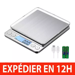 Portable Electronic Pocket Precision Scale 0.01g to 500g Kitchen Jewelry - Picture 1 of 9