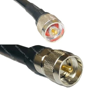 LMR400UF N MALE to PL259 UHF Male Coaxial RF Cable USA-Ship Lot - Picture 1 of 1