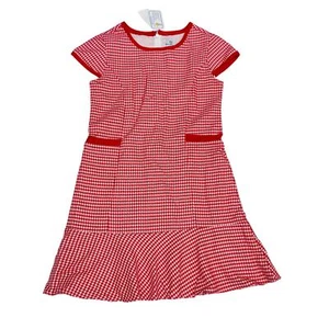 NWT Florence Eiseman Size 14 Houndstooth Dress with Pockets - Picture 1 of 6