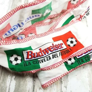 Budweiser Beer Bud Light Viva Mexico Headband Ribbon Advertising soccer futbol  - Picture 1 of 8
