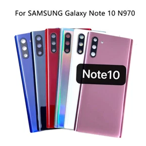 For Samsung Galaxy Note10 N970 Back Battery Cover Glass Rear Case with Lens NEW - Photo 1 sur 10