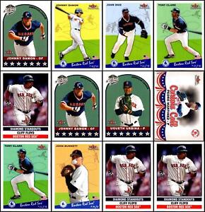 (14) 2002 Fleer Tradition Update  Boston Red Sox Lot