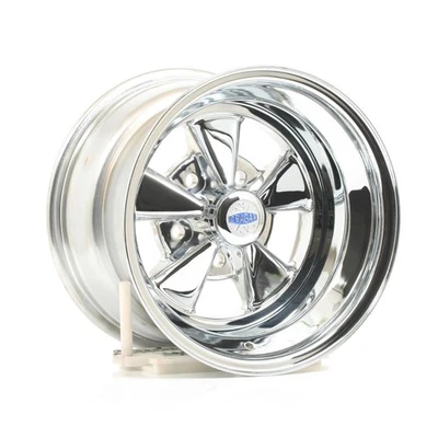 Cragar 08/61 S/S Super Sport Chrome Wheel 15"x10" 5x5" BC - Image 1 of 4