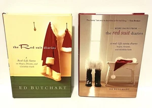 The Red Suit Diaries by Ed Butchart, Hardcover Book Set of 2 - Picture 1 of 6