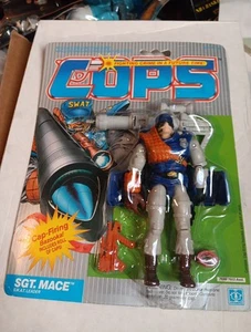 Sgt. Mace Cops N Crooks C.O.P.S. 1988 Hasbro Action Figure NEW SEALED Vintage - Picture 1 of 11