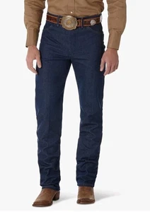 Wrangler Cowboy Cut Original Fit Denim Blue Jeans 13MWZ Sz 36 X 30 NEW NWT - Foto 1 di 12