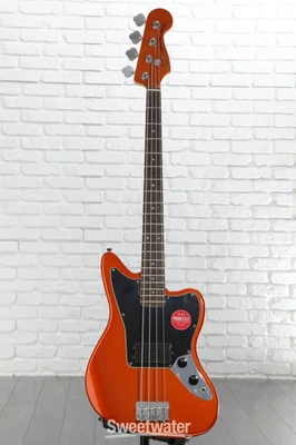 Bajo Squier Affinity Series Jaguar H - Naranja metálico, exclusivo de Sweetwater Foto 1 de 4