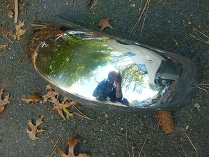 1953 CADILLAC LH Driver side Front Chrome Bumper End Bullet Bumperette - Picture 1 of 4