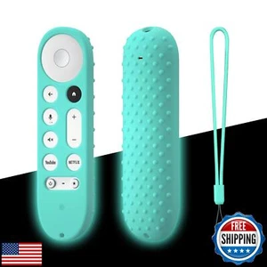 Glowing Remote Cover for Google TV Streamer 4K Voice Remote 2024, Silicone Co - Picture 1 of 5