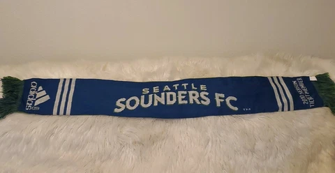 Seattle Sounders adidas Soccer Scarf MLS Football Ruffneck 2010 season ticket Cover