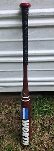 NUOVO🔥 Worth Titan Comp 🔥 #ABTTN Mazza da baseball 33" 30 oz canna grande 2 5/8 BESR - Foto 1 di 9