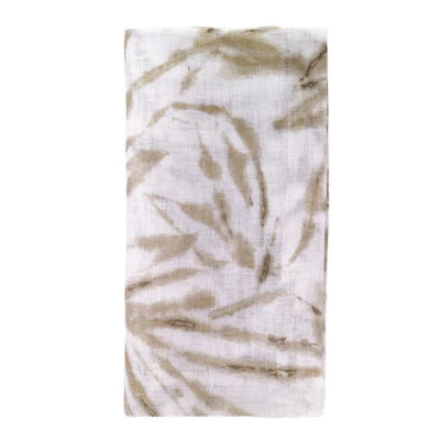 Juego de 4 servilletas Bodrum bambú dorado NUEVO Foto 1 de 4