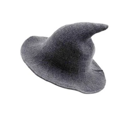 Cosplay Witch Hat Halloween Modern Made From High Quality Comfy Wool Witch Cap - Image 1 of 4