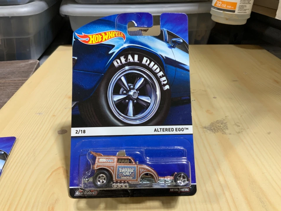 HOT WHEELS REAL RIDERS 2/18 ALTERED EGO - Image 1 of 1