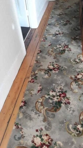 Can Post. Axminster Vintage Carpet Wool Hall Runner by Westminster. Maryborough - Picture 1 of 7
