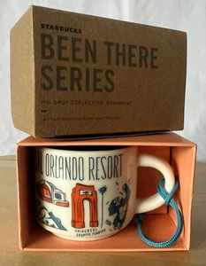 UNIVERSAL STUDIOS ORLANDO Starbucks SERIE BEEN THERE 2 oz adorno/demitasse nuevo en caja - Imagen 1 de 11