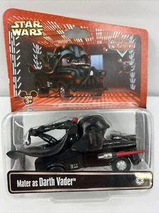 Disney Store Parks Star Wars Cars (2013) Mater As Darth Vader Toy Car NIP - Picture 1 of 11