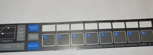 Sony Genuine Part - Function Sheet for ST-V7L PN 4-886-945-00 - Picture 1 of 3