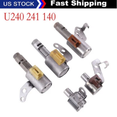 U140 U240 U241 Transmission Solenoid Valve Kit Fit For 2001-2007 Toyota RAV4 USA - Изображение 1 из 4