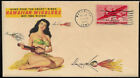 1949 Hawaiian Wigglers & Sexy Lady Featured on Collector's Envelope *OP152