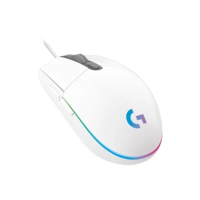 Logitech G102 Lightsync - Kabelgebundene Gaming-Maus (Weiß) - Bild 1 von 2