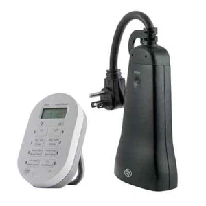 MyTouchSmart Simple Set Sistema Timer Elettrico Wireless 2 Uscite Interno/Esterno - Foto 1 di 6