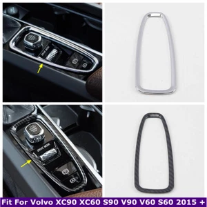 Car Gear Stall BrakeHand Trim For Volvo XC90 XC60 S90 V90 V60 S60 2015-2024 ABS - Foto 1 di 18