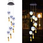 LED Solar Wind Chimes Waterproof Colorful Wind Chimes Light Wind Chimes Light