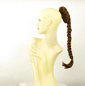 Trenza Cola de caballo postizo mujer longo 50 cm cobrizo color dorado 4/30 - Imagen 1 de 7