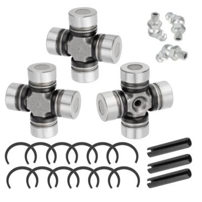 3PCS Front Rear Prop Shaft U-Joint For Polaris RZR 4 900 /RZR 900 XP 2014-2020 - Image 1 of 4