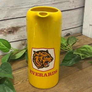 RARE EVERARDS BREWERY DRAFT ALE BEER PITCHER JUG WATER TIGER YELLOW VTG 1970’s - Picture 1 of 12