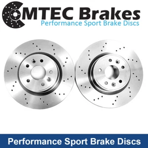 Renault Megane Coupe RS 250 265 265 Trophy 275 gebohrte Bremsscheiben 340mm NEU - Bild 1 von 3