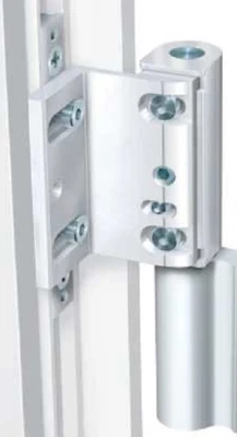 GU-ITALIA Cerniera KT-R DR HANN fissa a lame sovrapposte col. ARGENTO portata - Immagine 1 di 4