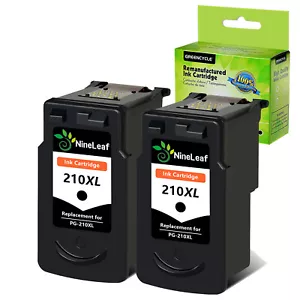 2 Stück für Canon PG-210XL Tintenpatrone Schwarz für PIXMA MP240 MP250 MP280 MP480 - Bild 1 von 12