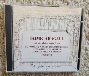 Opera CD Jaime Aragall 1968-1973 2 CDs set GAO 195/196 - Picture 1 of 5