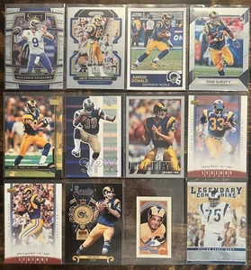 🏈Ram Greats 12-CARD LOT: Stafford, Donald, Youngblood, Deacon Jones ++ - Picture 1 of 2