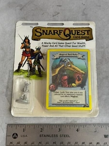 Sealed NEW 2001 Agents of Gaming Snarf Quest Card Game with Lead Figure SN-1010 - Picture 1 of 7