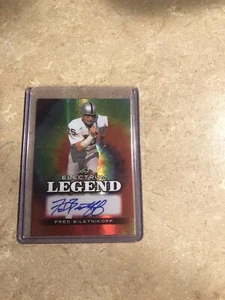 2024 Leaf Electrum Legend Fred Biletnikoff Tye Dye Ref Auto NO LA - FB1 SN 8/9! - Picture 1 of 2