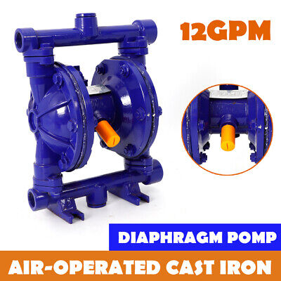Air Diaphragm Pump Waste Oil Pump Double Diaphragm Heavy Duty Transfer Pump12GPM • 110£