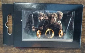 Portatarjetas de negocios/CC con hebilla de El Hobbit 4"x2,5"x,5" - Imagen 1 de 2